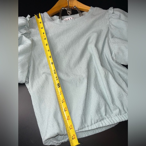THML Trobriand Puff Sleeve Blouse Size Small EUC - Picture 7 of 7